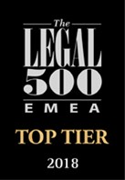 AJA ranked as a <em>Top Tier Firm</em> by The Legal 500
